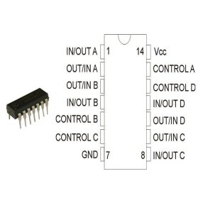 CD4016 DIP14