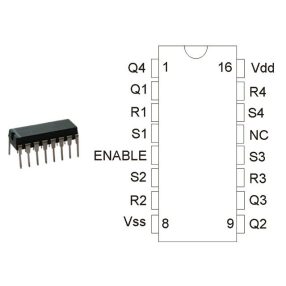 CD4043BE DIP16 TEXAS