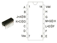 CD4070BP DIP NXP. /74C86/