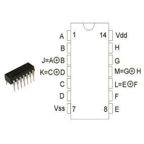 CD4070BP DIP NXP. /74C86/