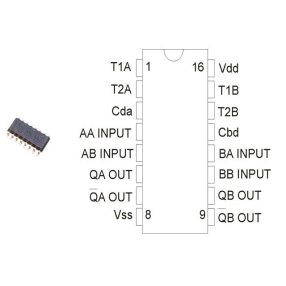 CD4538BT SO16 SMD HEF4538BT
