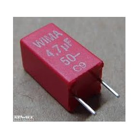 4,7uF 50V MKT RM5 MKS2 WIMA