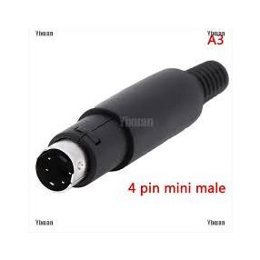 MINI DIN DUGÓ 4P LENGŐ  /S-VHS/