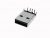 USB A 90° CSATLAKOZÓ USBA-LP