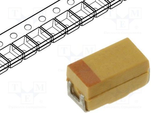 22uF 25V C SMD TANTÁL