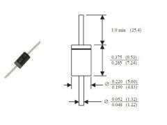 1,5KE36CA Transient Voltage Supressor bidirectional