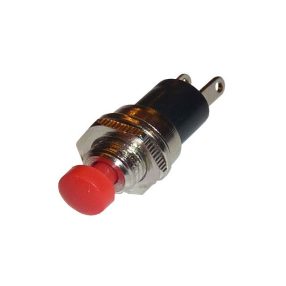 NYOMÓGOMB 1ÁK.BONTÓ PIROS FURAT=7MM