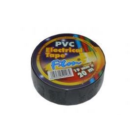 SZIGETELŐSZALAG 19MM.20M.FEKETE