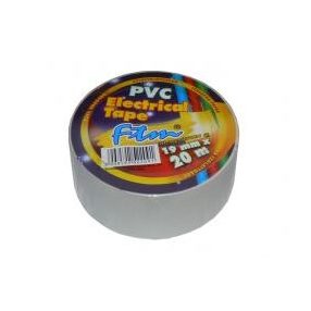 SZIGETELŐSZALAG 19MM.20M.FEHÉR