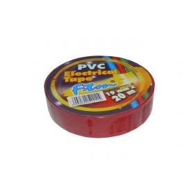 SZIGETELŐSZALAG 19MM.20M.PIROS