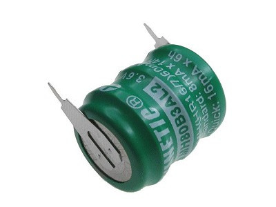 3,6V AKKU 80mA 2LÁB