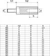 DA5M3x35 KÜLSŐ-BELSŐ TÁVTARTÓ FÉM 35MM DA5M3x35 KÜLSŐ-BELSŐ TÁVTARTÓ FÉM 35MM