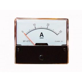 PANELMŰSZER ANALÓG 0-30A DC