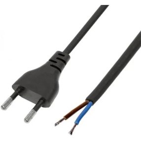 HÁL.KÁBEL 2X0,75 1,5M ÓNOZOTT VÉG  NO3