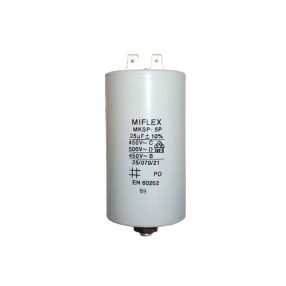 25uF 400/450V INDITÓKOND.SARUS 40X77MM