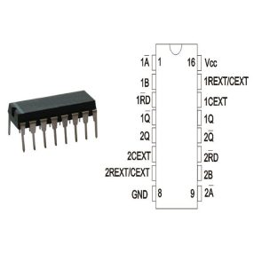 74HC123 DIP16
