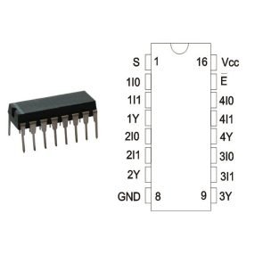 74HC157 DIP16 TEXAS