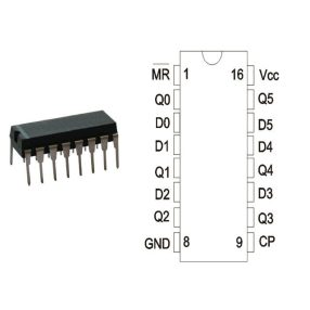 74HC174 DIP16