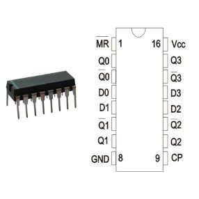 74HC175 DIP16
