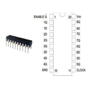 74HC377 DIP20