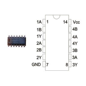 74HCT86D SMD PHI.