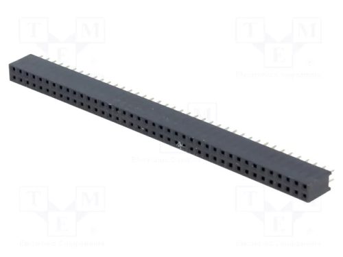 2x40PÓL.HÜVELYSÁV TÜSKESORRA 2,54MM