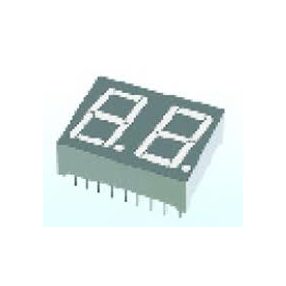 DA56-11SRWA 14MM PIROS 2DIG.KÖZÖS ANÓD