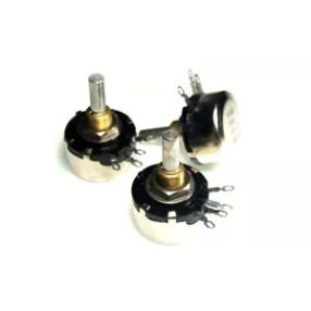 470R 2W POTMÉTER 6MM FÉMHÁZAS RUWIDO