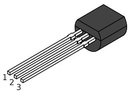 BF245C TO92 NFET 30V 0,025A