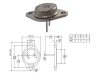 2N3442 TRANZISZTOR NPN TO-3 160V 10A 2N3442 TRANZISZTOR NPN TO-3 160V 10A