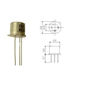 BC160-16 TO39 NPN 40V 1A 0,8W 50MHZ