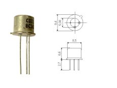 BF258 TO39 NPN 250V 0,1A 5W 90MHZ