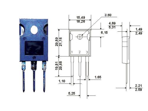 IRFP140NPBF TO247 NFET 100V 33A