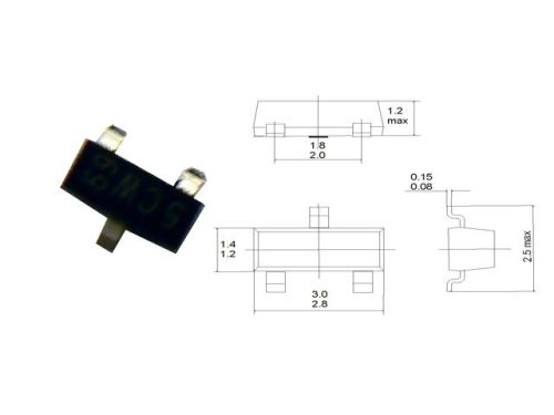 BF545A SOT23 NFET 30V 10mA