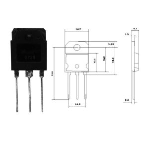 BDW83D SOT93 STM 120V 15A DARL.