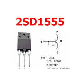 2SD1555 SOT93 NPN 1500V 5A