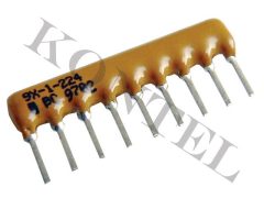 220R Resistornetwork Atyp 9pin