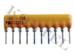 100R Resistornetwork A typ. 10pin