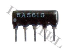 1,5KR Resistornetwork Atyp. 5pin