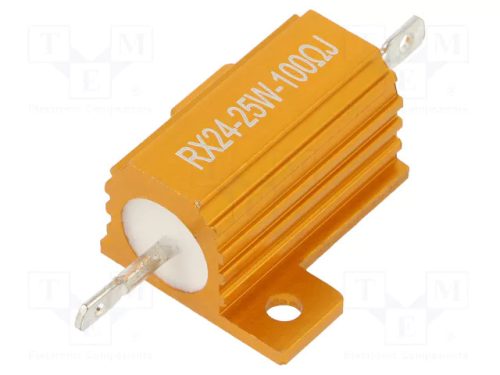 100R 25W 5% ELL. ALU.HÁZ