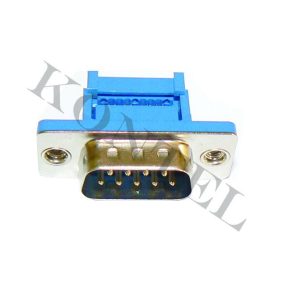 9PÓL.D-SUB DUGÓ SZAL.KÁB.VÉGGEL