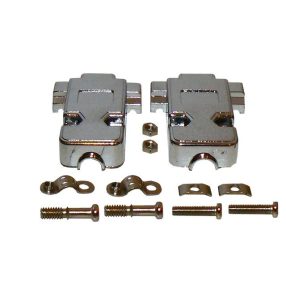 9PÓL.D-SUB HÁZ  FÉMEZETT