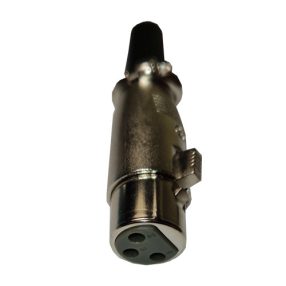 XLR HÜVELY 3P LENGŐ KÁBELSZ.