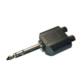 6,3MM SZT DUGÓ Y 2X/RCA ALJ ELOSZTÓ