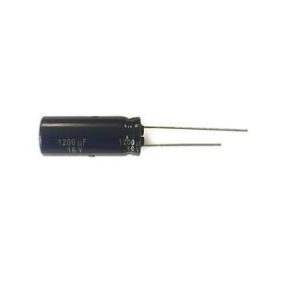 1200uF 16V 105° RAD 10X25MM LOW ESR