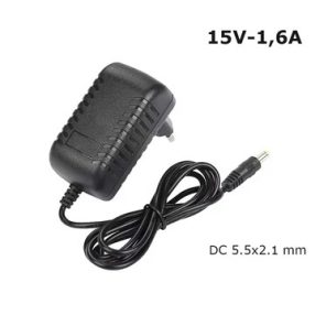 HÁLÓZATI ADAPTER 1,6A 15V KAPCS.ÜZEM