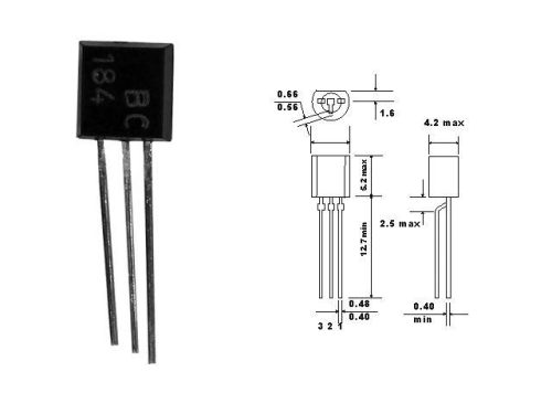 BF414 TRANZISZTOR NPN TO-92
