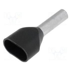 ÉRVÉGHÜVELY 2X1,5MM2 IKER 12MM FEKETE