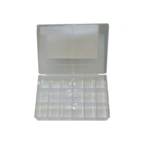 MŰA.DOB.275X185X40MM 18REKESZES TÁROLÓ