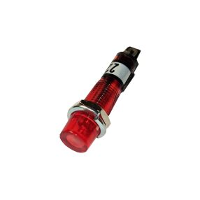 JELZŐLÁMPA PIROS 230V D=10MM FURAT=7MM